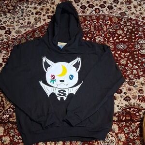 Sukamii Black Graphic Hoodie